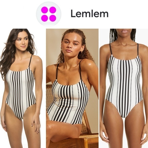 Lemlem Eshe Classic One-Piece Swimsuit Xl 250$